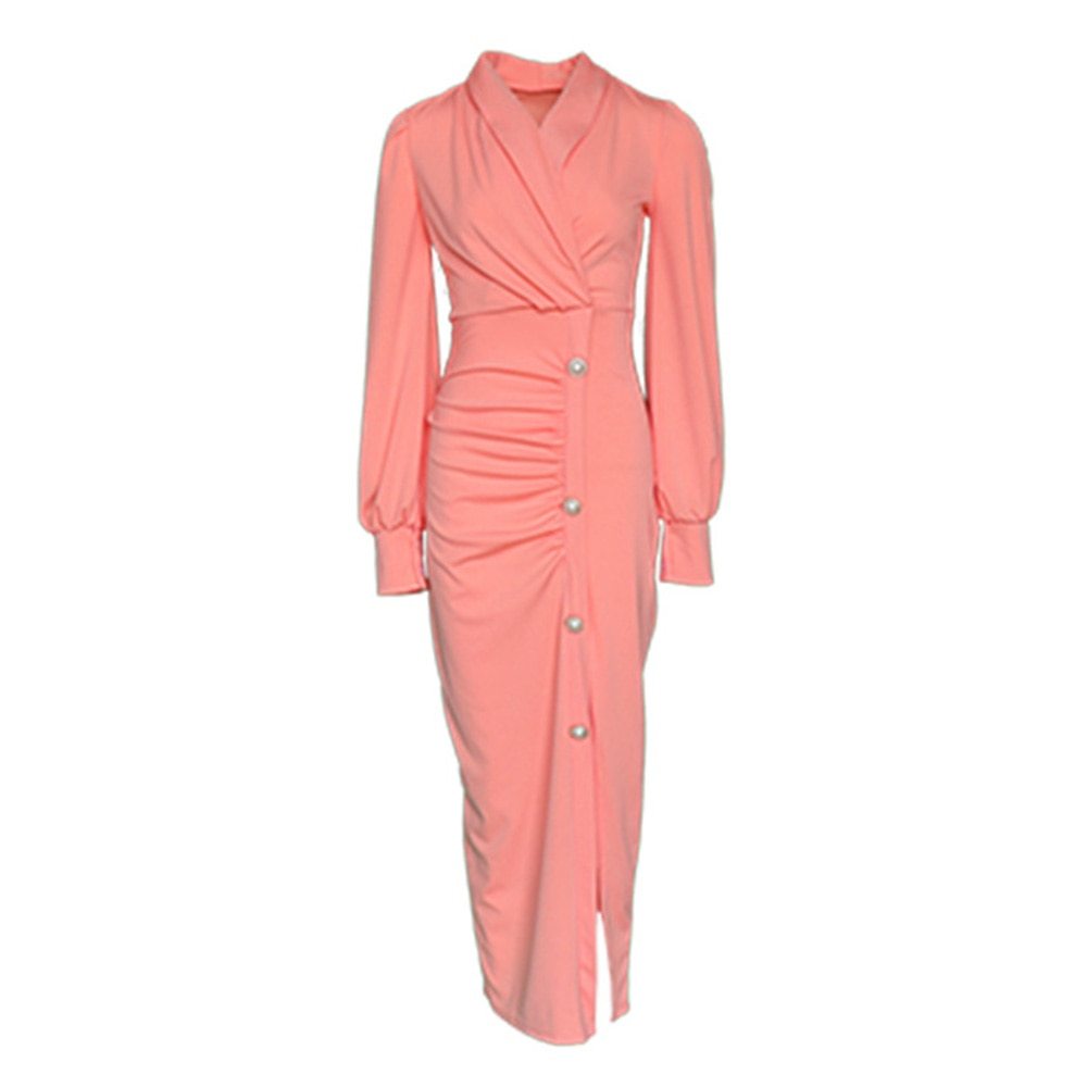EMPIRE Women's Long-sleeved Office Dress