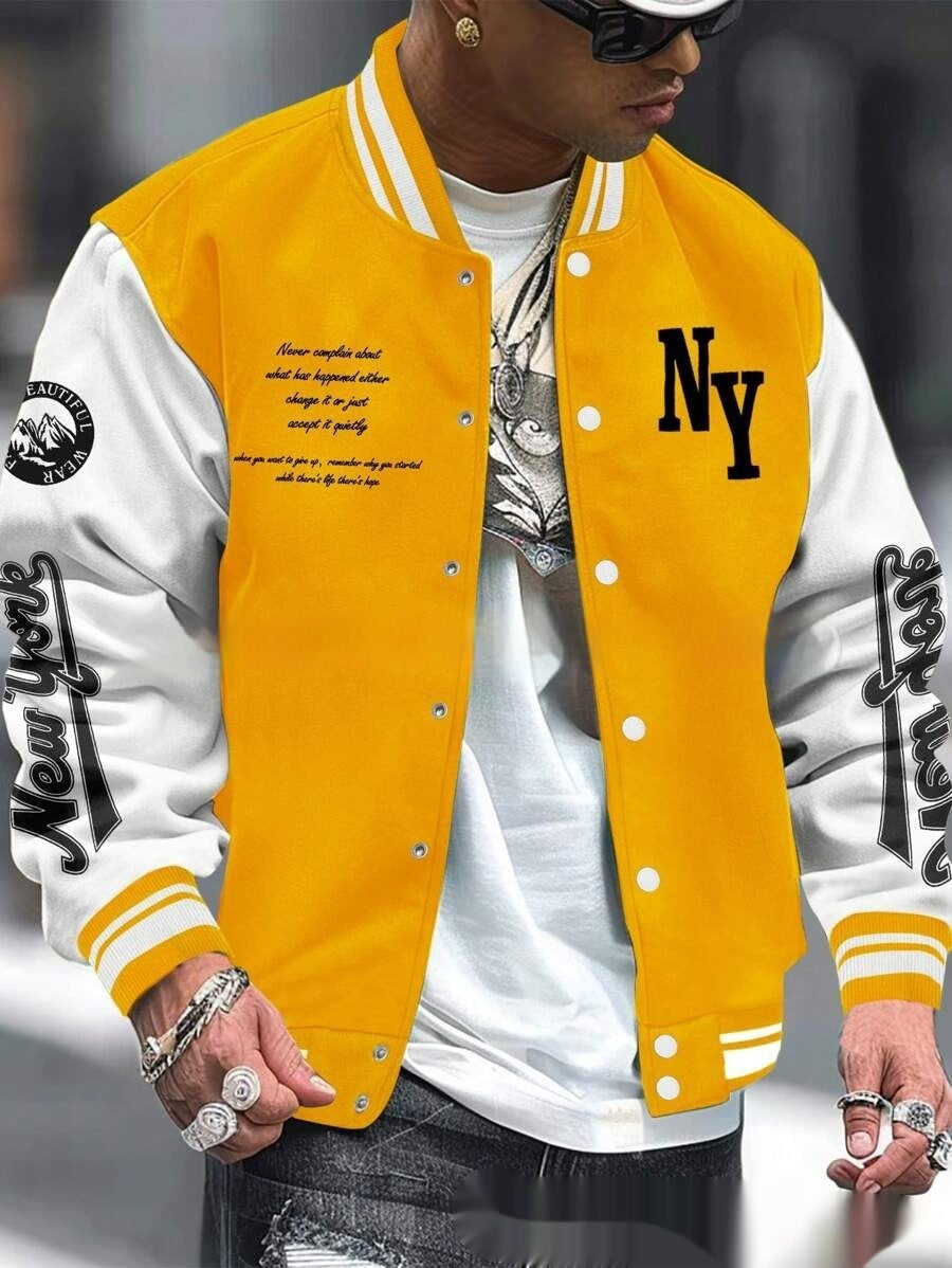 EMPIRE Unisex Baseball Uniform Jacket Coat Cardigan