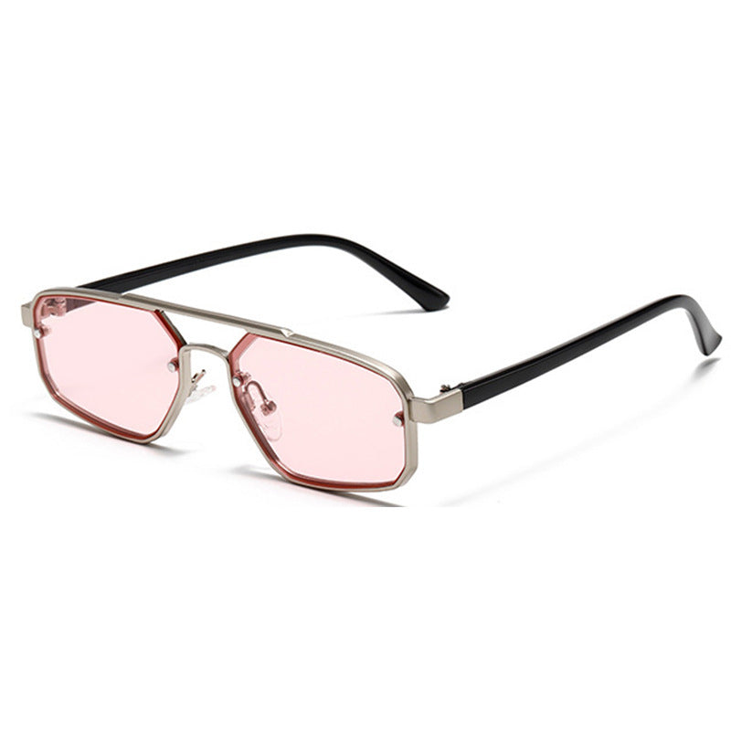 EMPIRE Women's Fashion Retro Small Frame Metal Sun Glasses