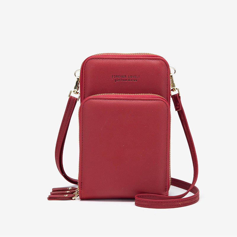 EMPIRE Crossbody Bag Women Tri-fold Pockets Phone Bags