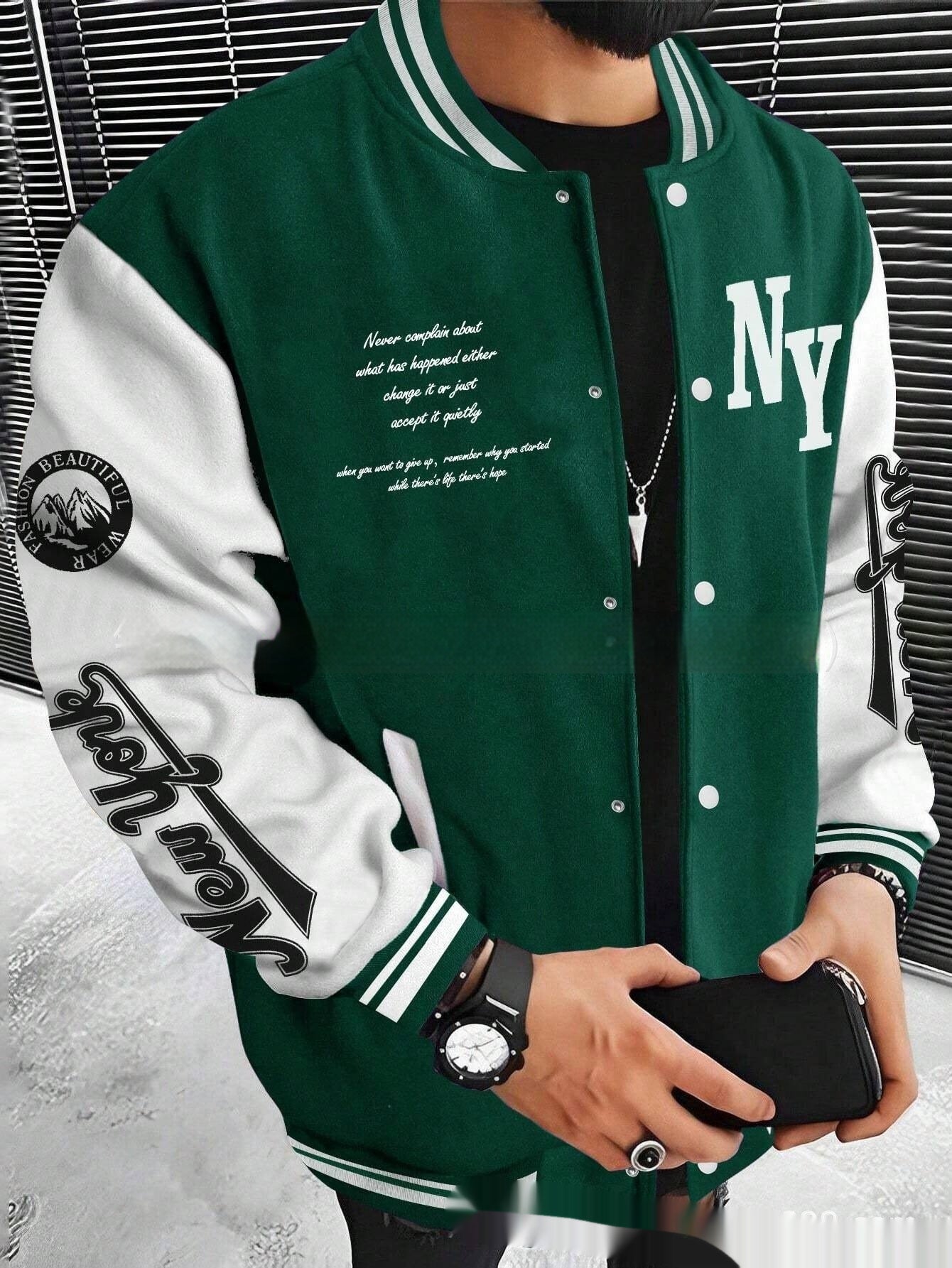 EMPIRE Unisex Baseball Uniform Jacket Coat Cardigan