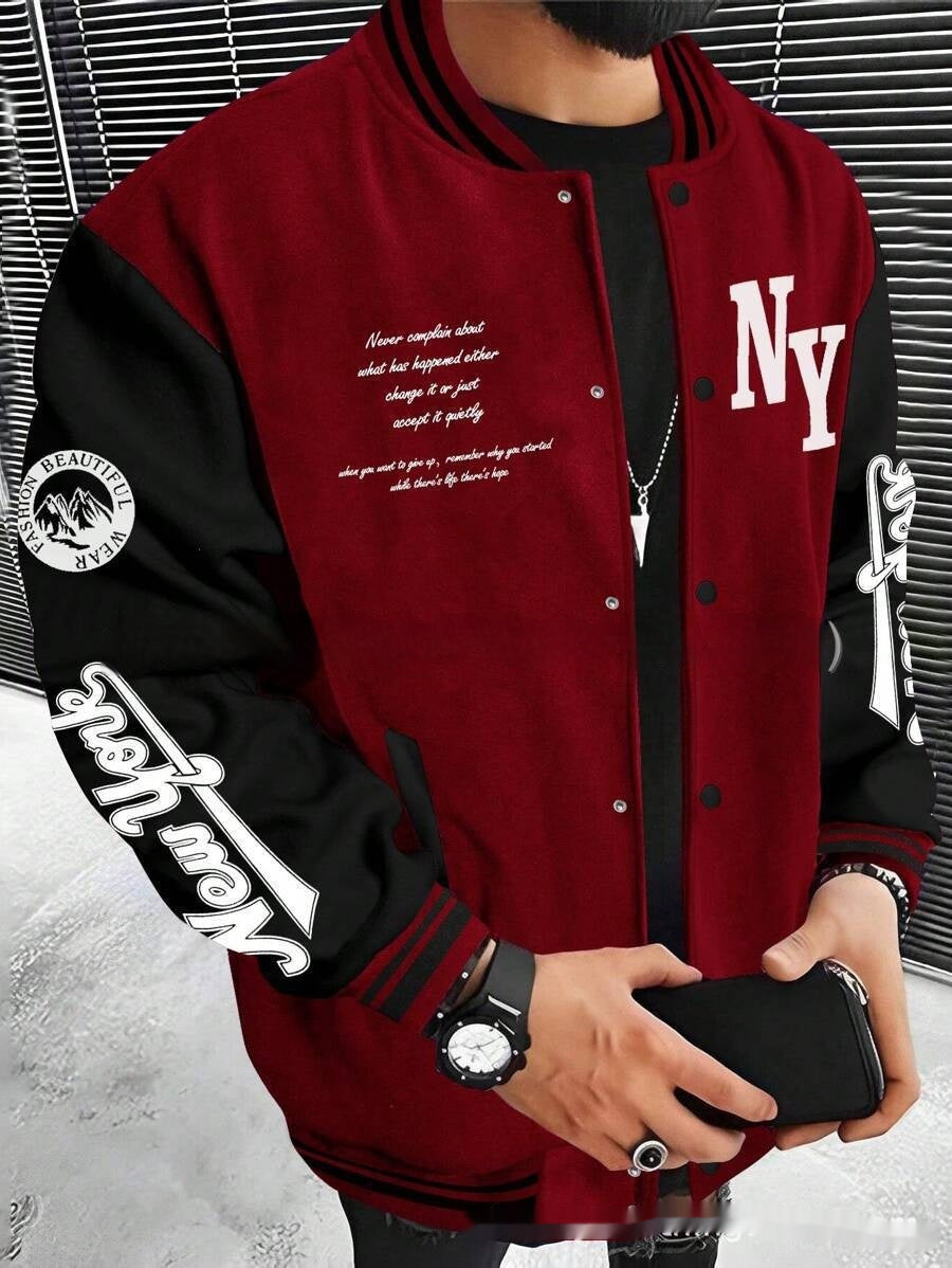 EMPIRE Unisex Baseball Uniform Jacket Coat Cardigan