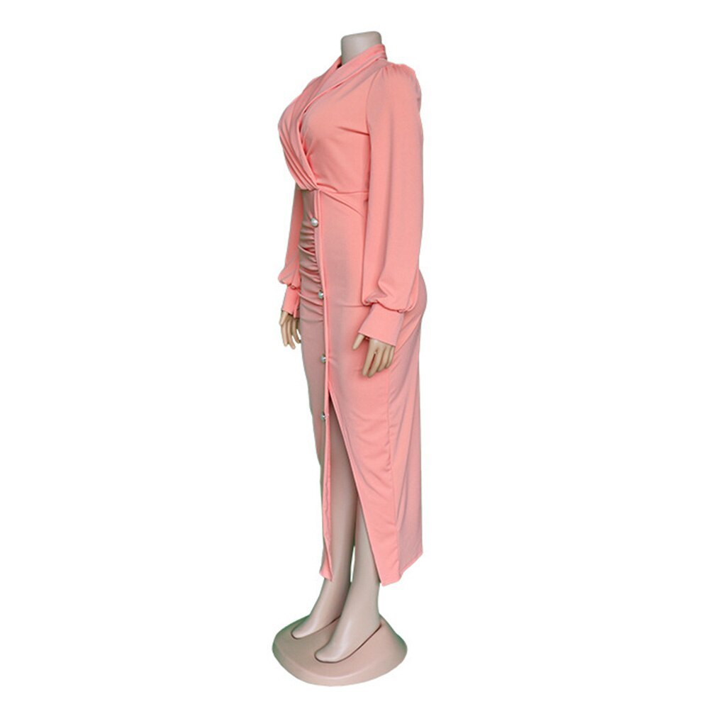 EMPIRE Women's Long-sleeved Office Dress
