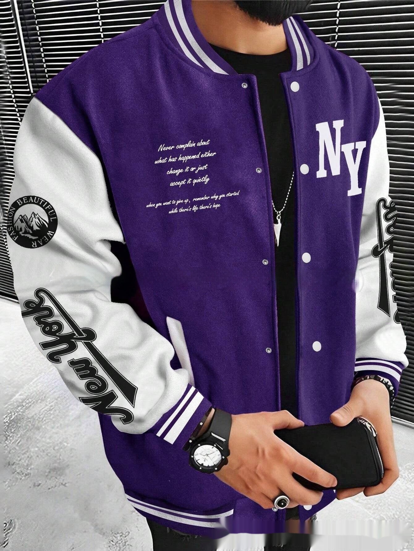 EMPIRE Unisex Baseball Uniform Jacket Coat Cardigan