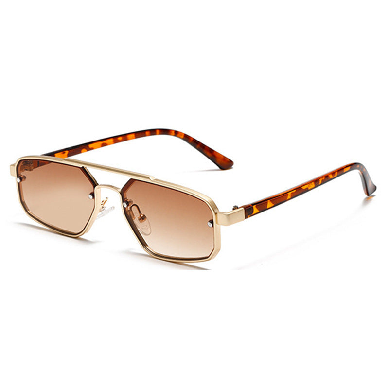 EMPIRE Women's Fashion Retro Small Frame Metal Sun Glasses