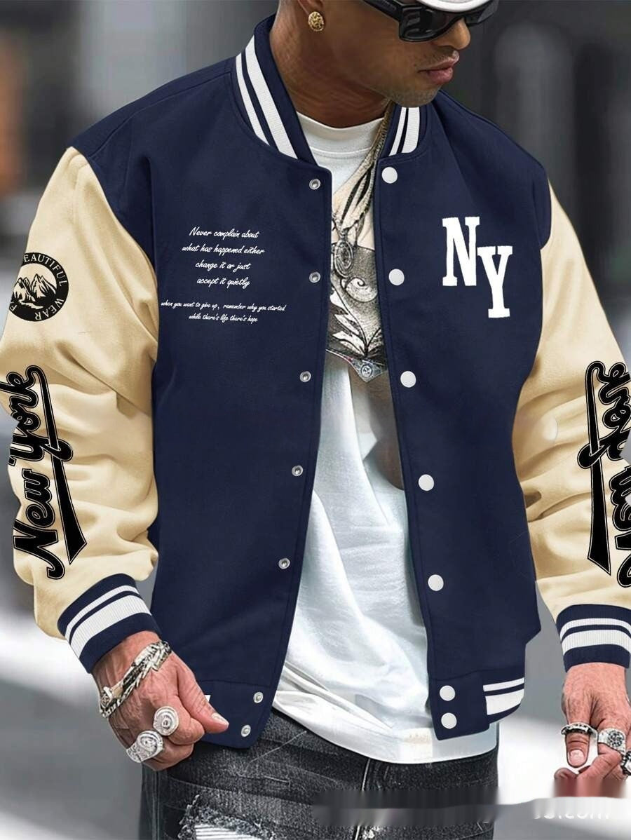 EMPIRE Unisex Baseball Uniform Jacket Coat Cardigan