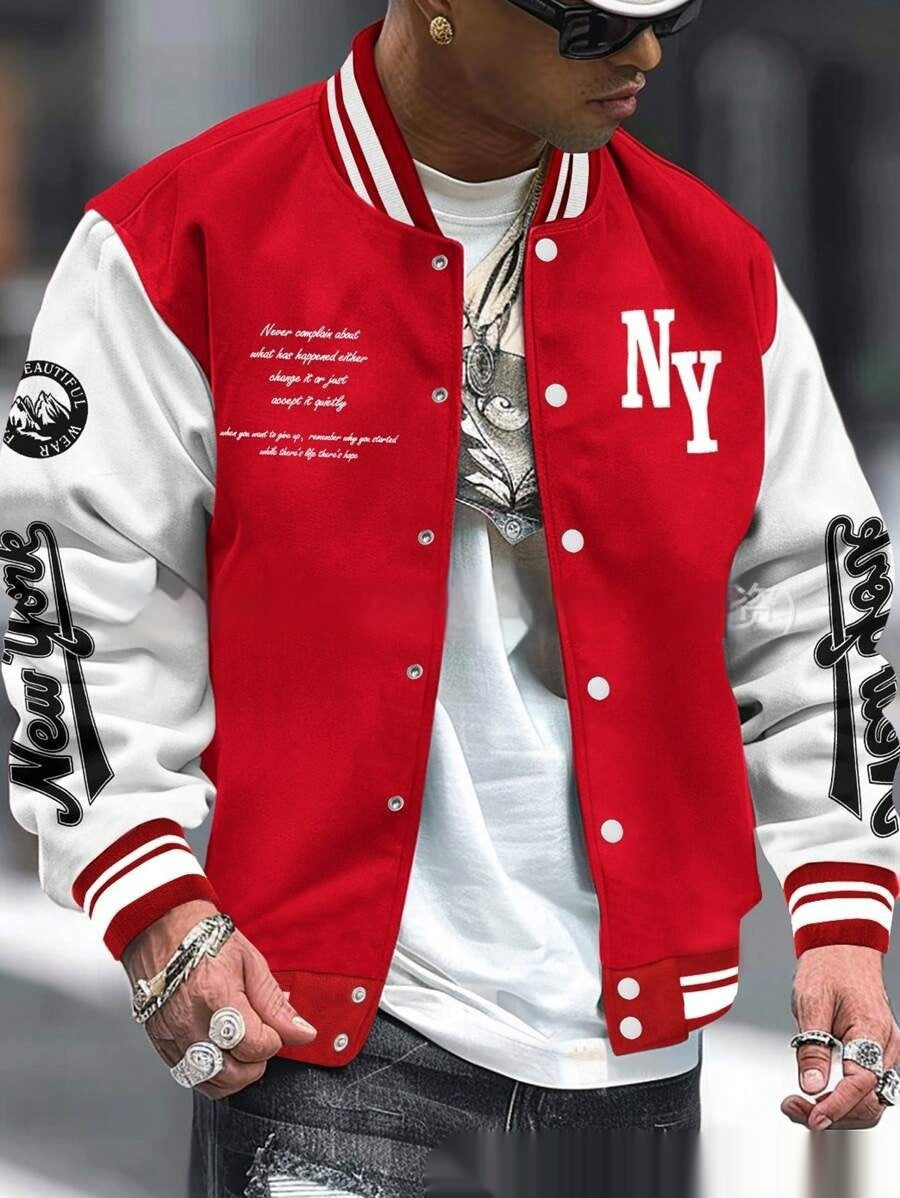 EMPIRE Unisex Baseball Uniform Jacket Coat Cardigan
