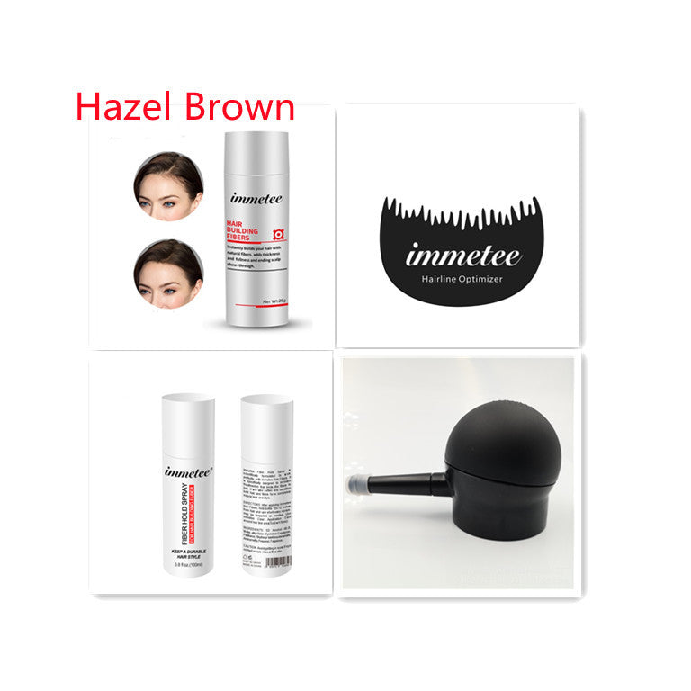 Plant hair additive fibre hair powder, one-time reinforcing artifacts to cover hair