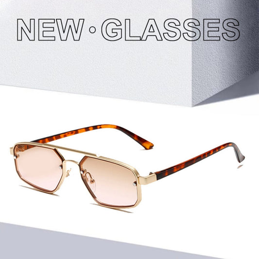 EMPIRE Women's Fashion Retro Small Frame Metal Sun Glasses