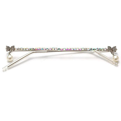 EMPIRE Lensless Rhinestone Colored Glasses Frame