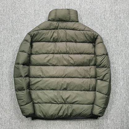EMPIRE Men's Winter Stand Collar Waterproof Quilted Cotton-padded Jacket